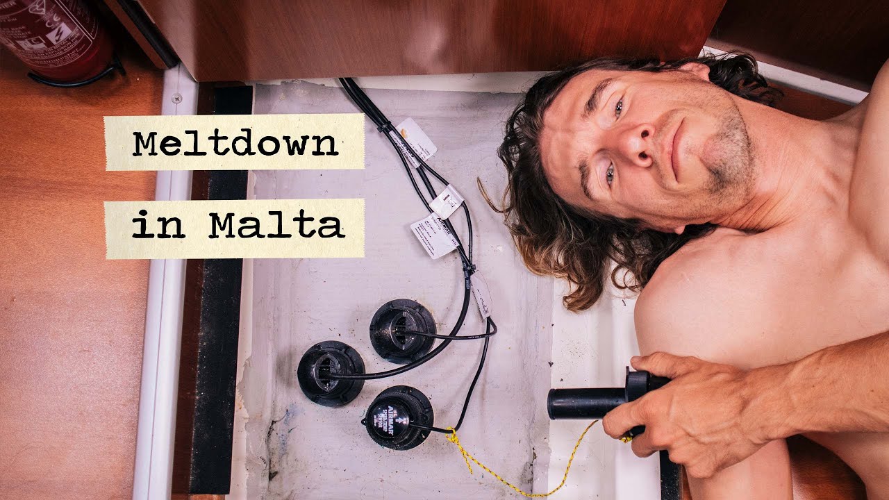 Captain Meltdown in Malta (on the up-and-downs of boat life) #53