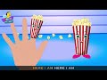 Popcorn finger family by baby nursery rhymes 