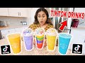 MAKING VIRAL TikTok STARBUCKS DRINKS At HOME! **PART 2**