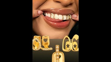 🔥 3-Piece Hip Hop Grillz Set | Stylish Gold & Silver Teeth Jewelry 💎 | SHEIN Finds #streetstyle