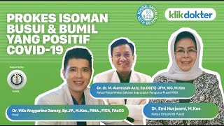 Prokes Isoman Busui & Bumil yang Positif Covid-19