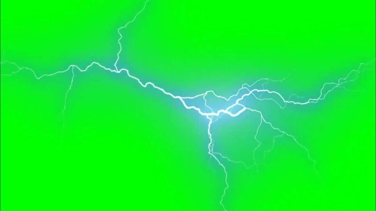 Lighting with sound effects green screen free to use YouTube