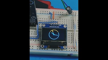 reloj analógico // pic ccs // pantalla oled.