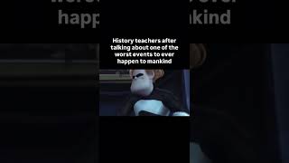 History teachers after talking about one of the worst events to ever happen to mankind