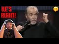 THIS GUY IS AMAZING George CARLIN A War on Homelessness REACTION 😂📺🧀