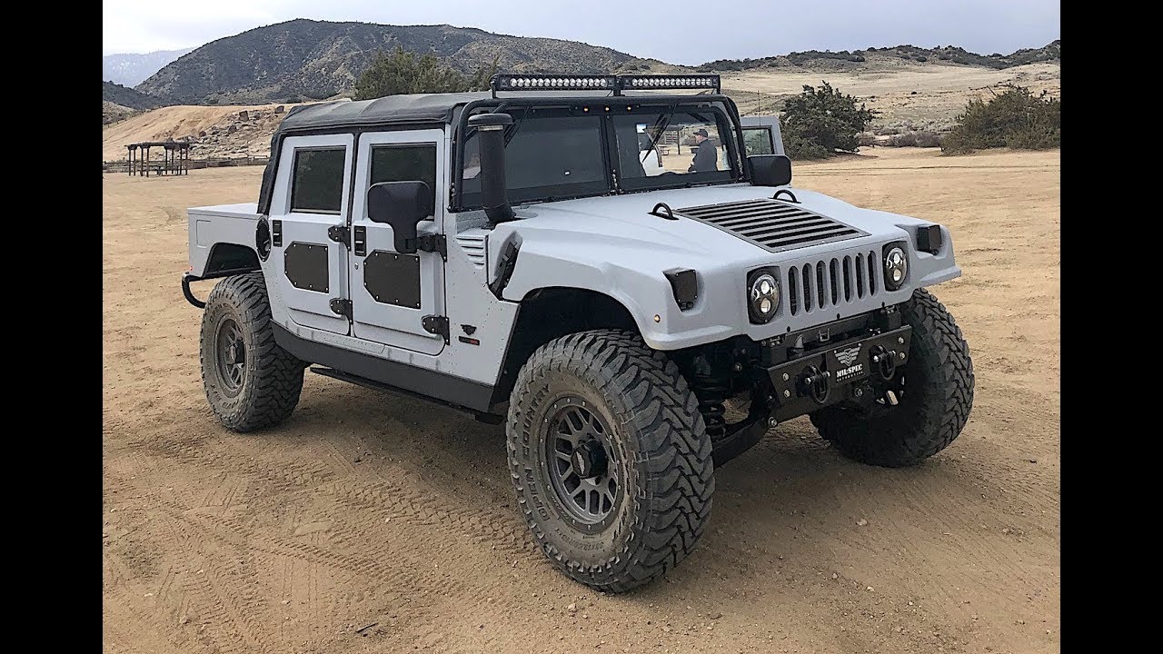 Mil-Spec Hummer H1 Test Drive: The Glory of a Bespoke, $250,000 Hummer With  1,000 Lb.-Ft. of Torque