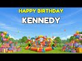 KENNEDY Happy Birthday Song 👑 Premium 3D Animation