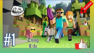 Minecraft #1 Costelică la plimbare!!⚠️⚠️