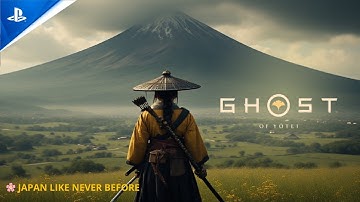 🌸 Ghost of Yotei – Official Journey Through The Edge of Japan Flyover (4K)