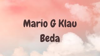 Beda - Mario G Klau (Lyric)