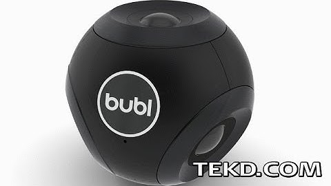 Bublcam Captures Full Spherical 360-Degree Photos and Video