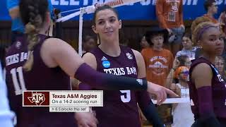 #2 Texas Vs Texas AM | First Round | NCAA Women Volleyball FUll MATCH 11/30/2023