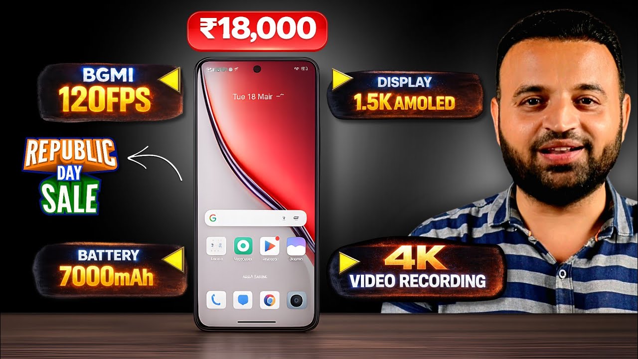 TOP 6 Best Phone Under 15000 to 20000 in Flipkart Republic Day Sale 2026! 🇮🇳