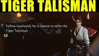 Where winds meet - Follow cautiously for a chance to seize the Tiger Talisman (jinming pool)