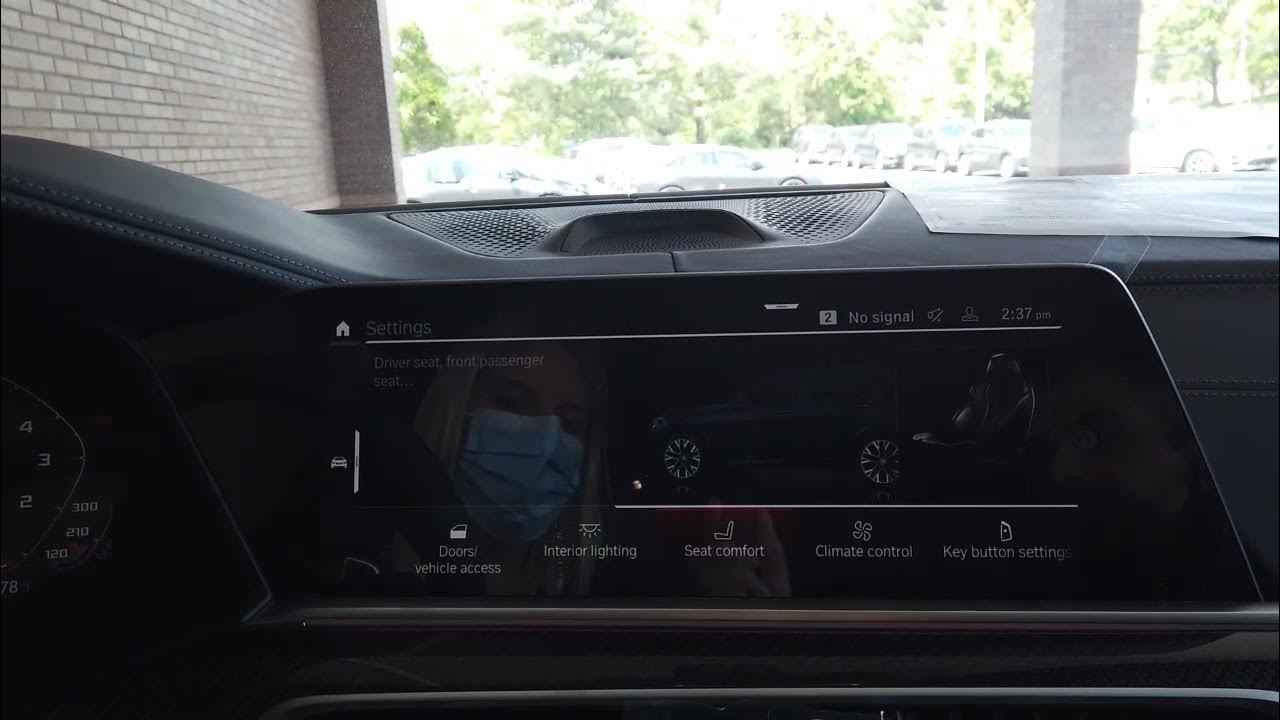 Massage Seats In The BMW X5 M at BMW of Bridgewater YouTube