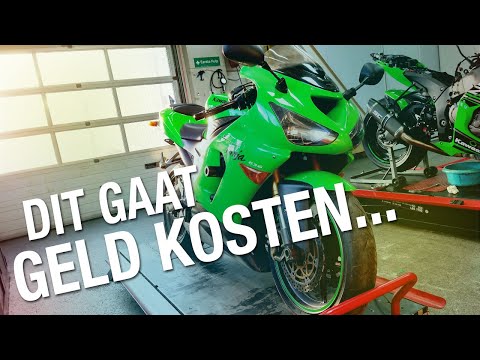 Technische motor keuring van mijn Kawasaki ZX6R! Is het een miskoop?