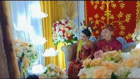 acara adat perkawinan adat Dayak siang Kalimantan tengah kabupaten murung raya