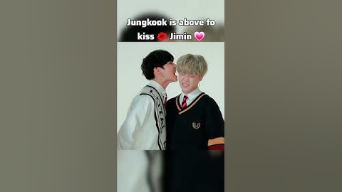 #jikook Jungkook is going to kiss 💋😳 Jimin #jikooklovers #kookmin #jimin #jungkook #love #btsarmy