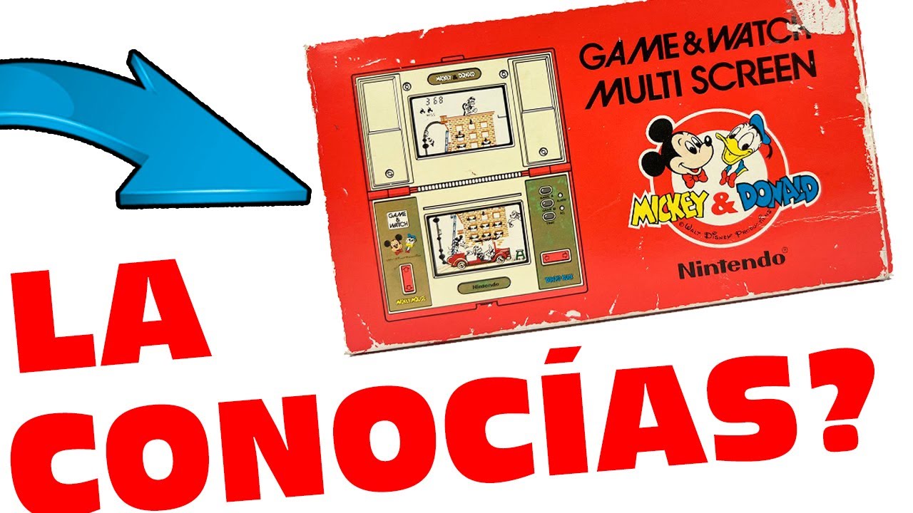 ✓La Retro Vitrina de las Portátiles-Game & Watch (Stargames