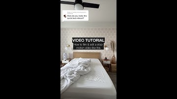 TikTok "Making The Bed" Video Tutorial - Filming + Editing Process