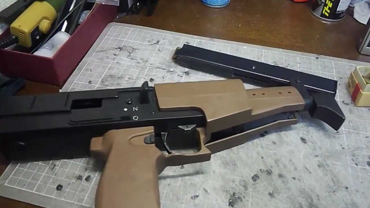 ロシアの変態サブマシンガンを作る その４ Youtube