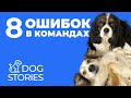 8 ошибок в командах 🐕 Какие ошибки допускают хозяева в обучении собак 🐩 Как щенка учить словам 🐾