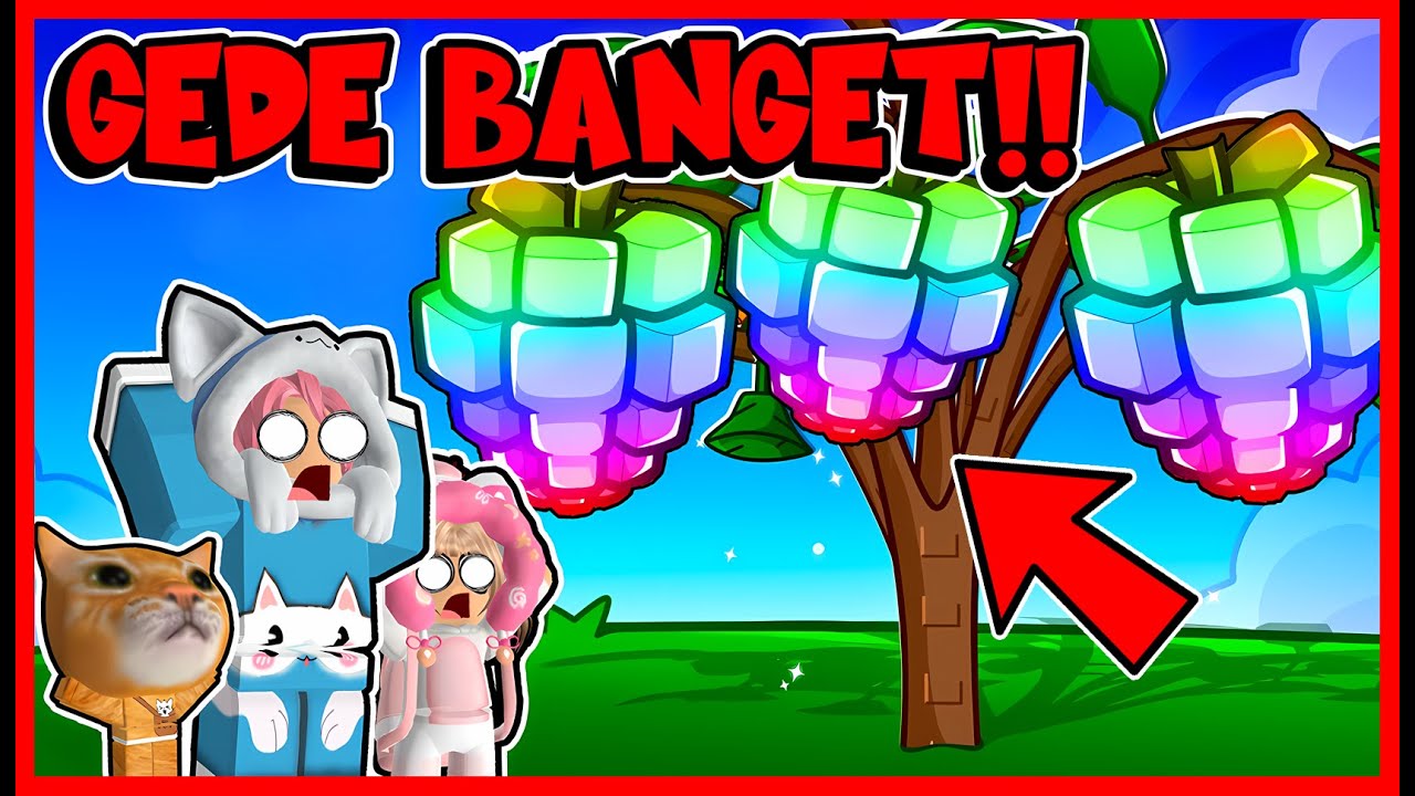 KEREN !! ATUN BERHASIL MENDAPATKAN BUAH APPLE SUGAR TERBESAR !! ROBLOX