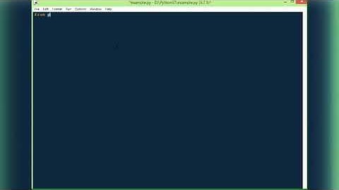 PrettyTables python tutorial