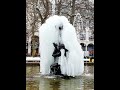 Icy Gustav Adolfs Torg: Malmö, Sweden.🧊❄🌨