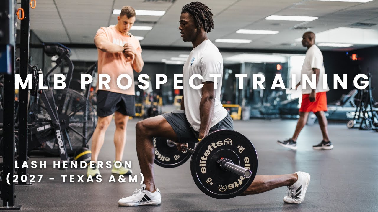 MLB Top Prospect Training | Lash Henderson - Texas A&M Baseball Commit