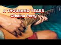 A thousand years by cristina perry  fingerstyle guitar