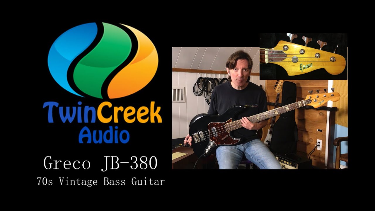 ベース Greco JB380 Greco JB 380 70s Vintage Bass - YouTube
