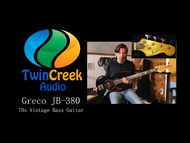 Greco JB 380 70s Vintage Bass - YouTube
