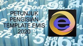 Petunjuk Pengisian Template Emis 2020