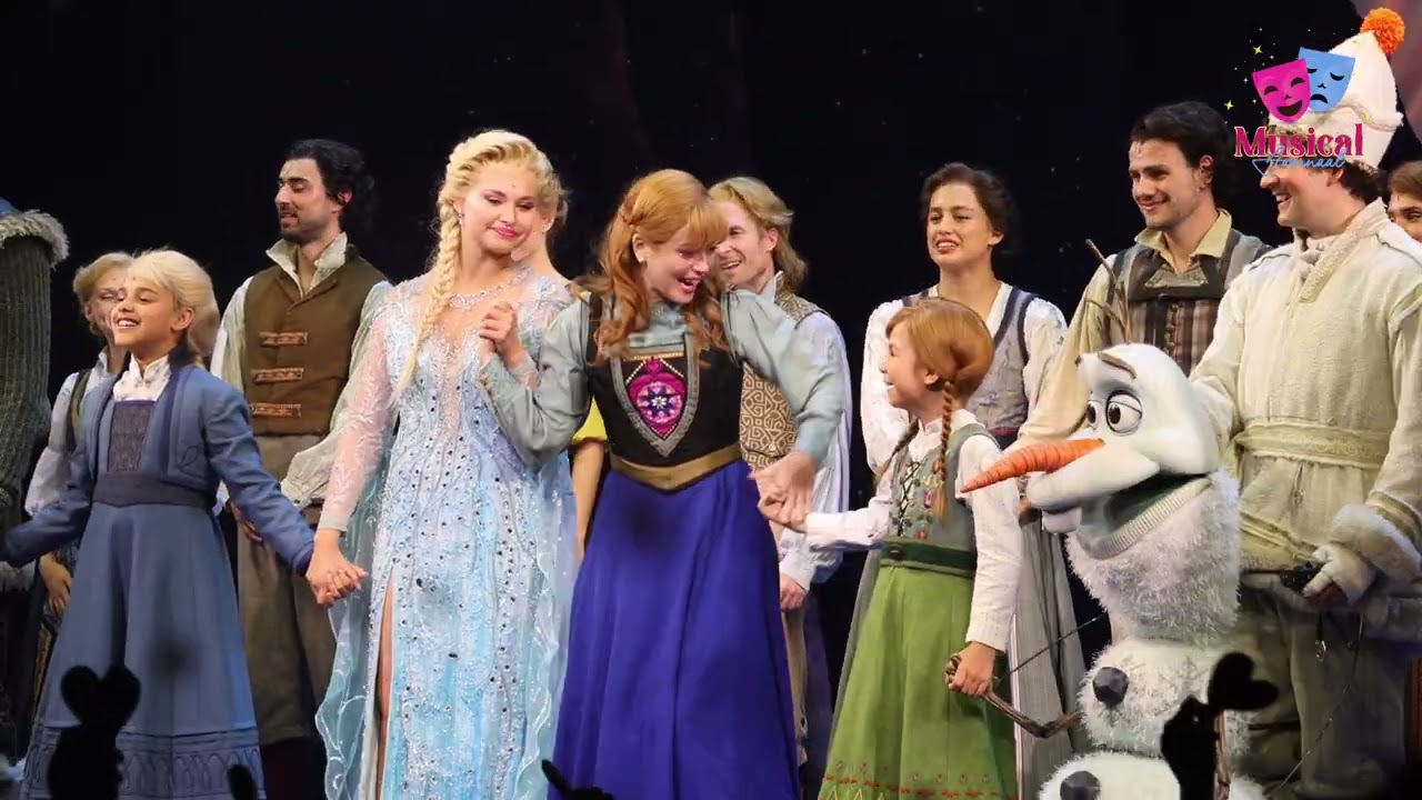 Frozen - laatste eindapplaus voor Nienke