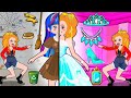 RIich Princess vs Broken Princess! Poor Girl in a Royal Family | Poor Princess Life Animation