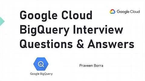 GCP BigQuery Top Interview Questions and Answers | Google Cloud data engineer & developer interview