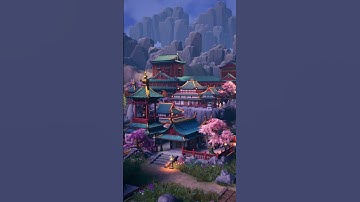 Stylized Chinese Temple Environment | Unreal Engine | Game-Ready Assets