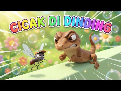 Cicak Cicak di Dinding - Lagu Anak Indonesia Populer - nursery rhyme Indonesia - TK PAUD