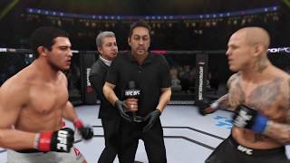 GILBERT MELENDEZ vs. ROSS PEARSON EA SPORTS UFC 3 CPU vs. CPU GAME PS4