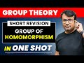 Group Theory: Homomorphism of Groups Explained by GP Sir