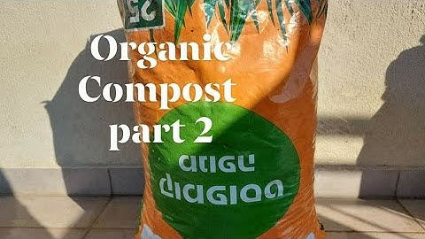 how to make Organic Compost(Fertilizer) at home  part 2 (late upload)