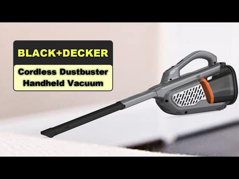 BEST Cordless Vacuum | BLACK+DECKER Cordless Dustbuster Handheld Vacuum Cleaner