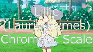 Lillie (Laurie Hymes) Chromatic Scale Test.