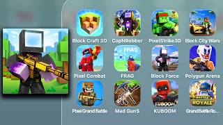 Block Force 3D - Pixel Shooter - Latest/New Update - Gameplay & Walkthrough - Game Review [iPad Pro] screenshot 5