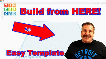 Tinkercad Template & Collection Tricks! Work Smarter Build from Center