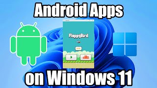 How to run Android apps from APK file on Windows 11 by R4GE VipeRzZ 569 views 4 months ago 3 minutes, 31 seconds