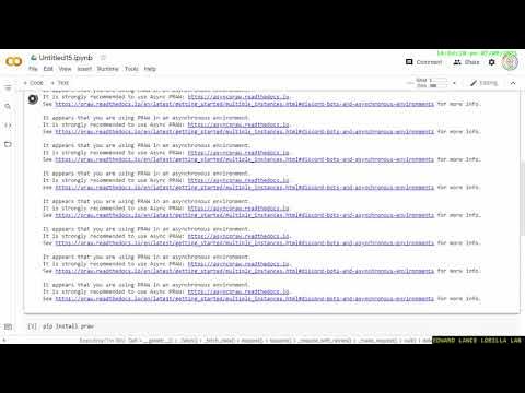 【PYTHON】Using API wrappers and Using PRAW - YouTube