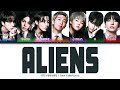 BTS Aliens Color Coded Lyrics 