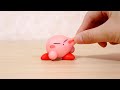 【 粘土 】引っ張られるカービィ 作ってみた〜Making Kirby with Polymer clay〜